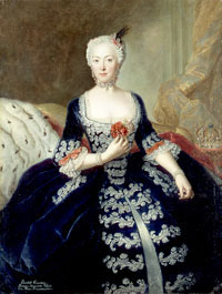 Portrait of Elisabeth Christine von Braunschweig-Bevern